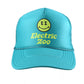 E Zoo Teal Trucker Hat